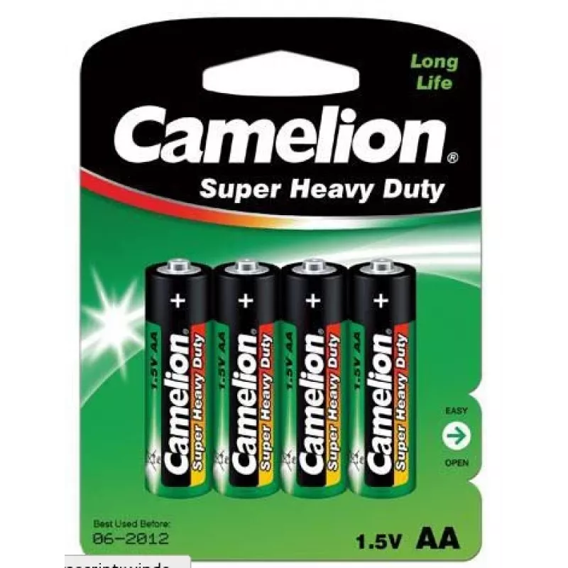 Single-use battery Camelion R6P-BP4G