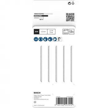 Jigsaw blade Bosch T 321 BF Speed for Metal Aluminium Epoxy Bimetal