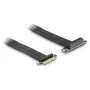 DeLOCK Riser Card PCI Express x4 male to x4 slot 90° angled with cable 30 cm