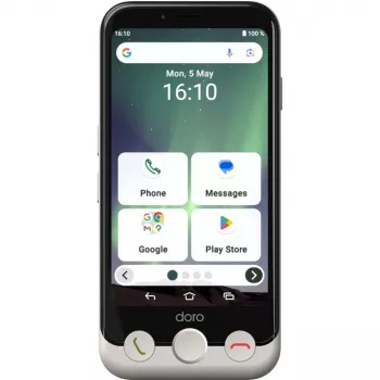 Smartphone Doro Aurora A10 4.5 inch 4GB RAM 64GB Black White