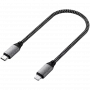 Satechi ST-TCL10M USB cable 0.25 m USB C USB C/Lightning Black Grey