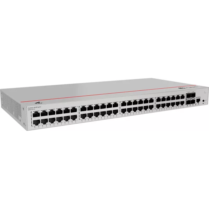 Switch HUAWEI S310-48P4X — 48x Gigabit Ethernet (10/100/1000) RJ-45, 4x SFP+, PoE, 1U rack