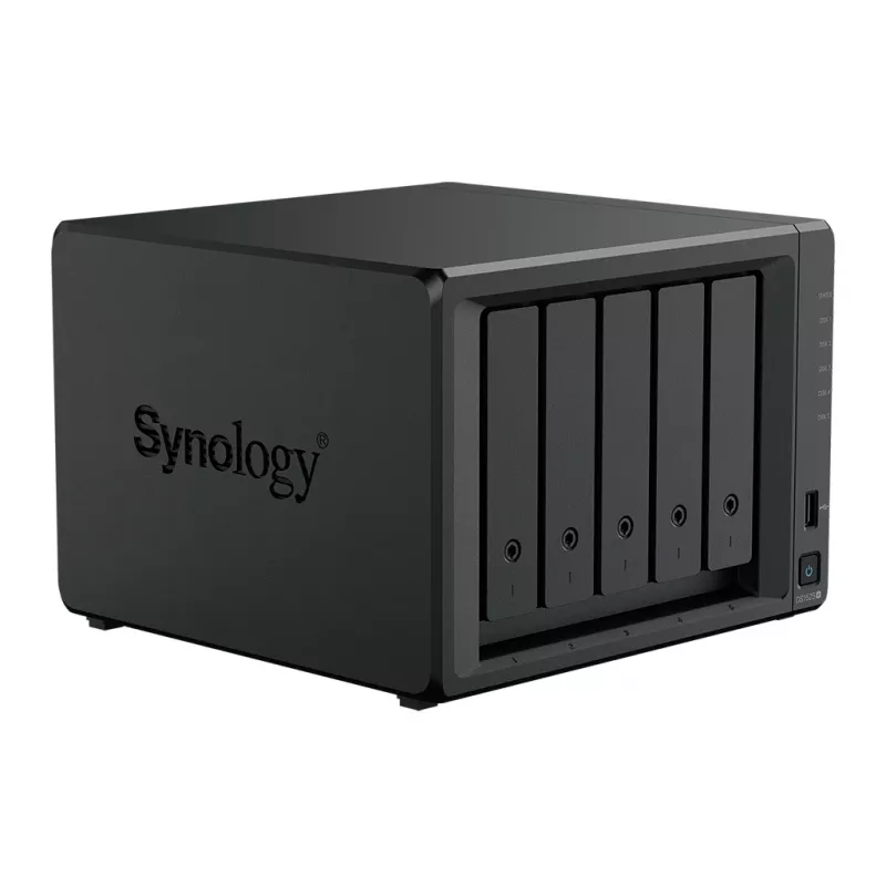 Synology DiskStation DS1525+ NAS/storage server Ryzen Embedded V1500B 8 GB DDR4 0 TB Black