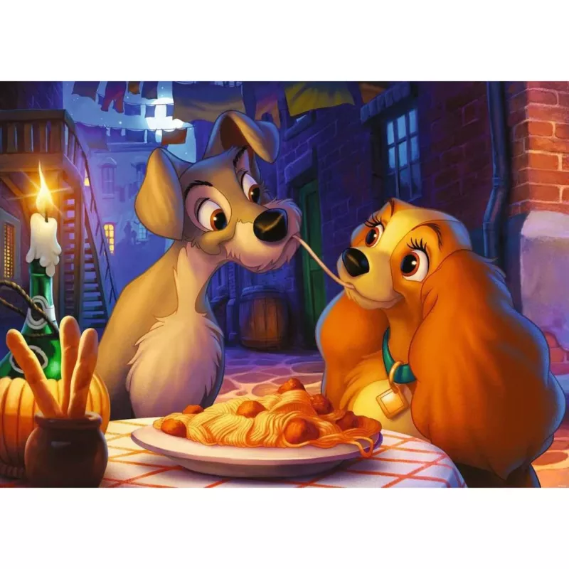 Puzzle Disney Collector's Edition - Lady and the Tramp (1000 Pieces)