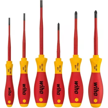 Wiha SoftFinish electric slimFix screwdriver set 3201K601