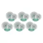 Dinner service for 6 people Rose&Tulipani R18380TA18 ceramic floral design, 18 pieces