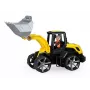 Toy Bulldozer Lena Truxx 2 open box 04512, plastic construction vehicle, push-play, compact size