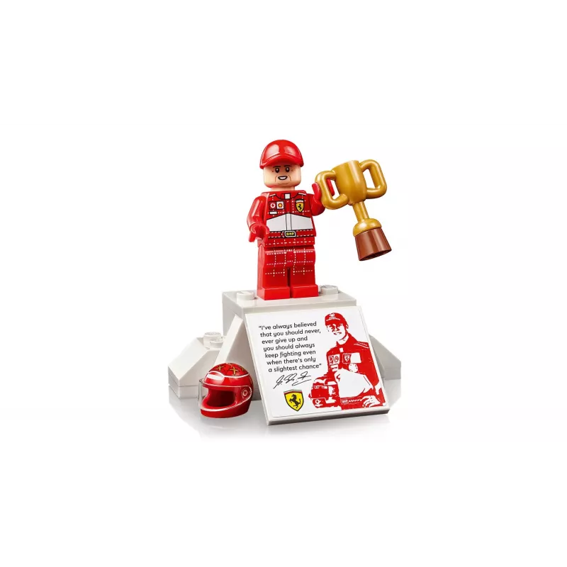 LEGO ICONS 11375 Ferrari F2004 & Michael Schumacher