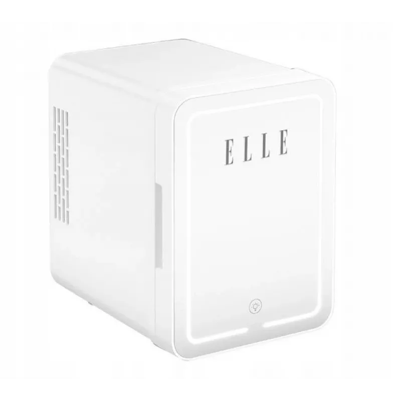 Mini fridge with LED makeup mirror Elle ESDAFX04WHEU 4 L white
