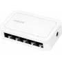 LogiLink network switch 5 x RJ45 ports Gigabit plastic housing white