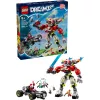 LEGO DREAMZZZ 71497 Cooper's Tiger Mech and Zero's Hot Rod Car