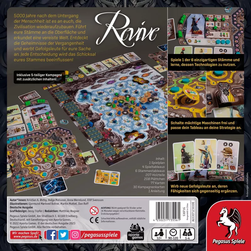 Pegasus Spiele Revive Revice board game