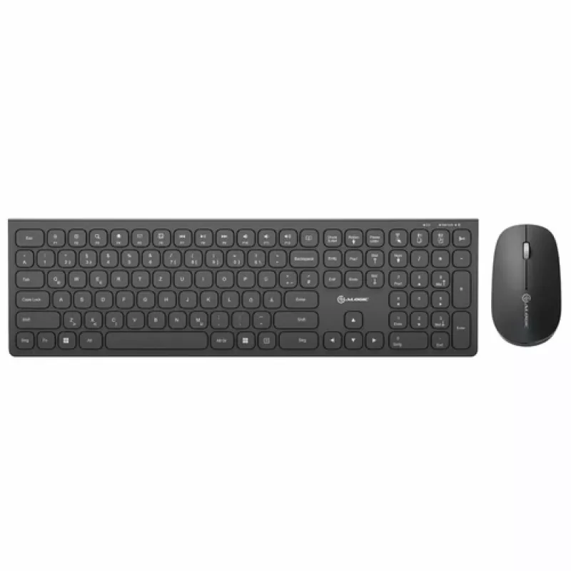 ALOGIC Echelon USB-C Rechargeable Wireless Mouse and Keyboard Full-size QWERTZ