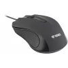 USB wired mouse, 3 buttons, rubberized surface, 1000DPI