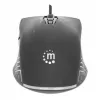Manhattan Gaming Mouse with LEDs, Wired, Seven Button, Scroll Wheel, 7200dpi, Black with LED lighting, Three Year Warranty