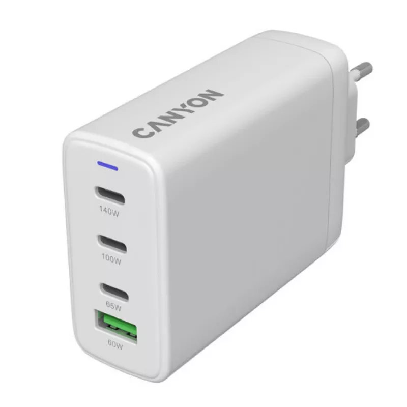 Charger CANYON CU140ACC 150W 3xUSB‑C Power Delivery 1xUSB‑A Quick Charge