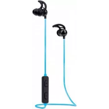 Manhattan Bluetooth In-Ear Headset, Multi Coloured Cable Light, Omnidirectional Mic, Integrated Controls, Ear Hook for Secure Fit, 5 hour usage time (approx), Max Range 10m, Bluetooth v4.0, Rainproof, USB-A charging cable incl, 3 Year Warranty