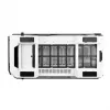 Case View 71 Riing Tempered Glass E-ATX Full Tower - Snow Edition