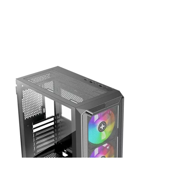 Case|XILENCE|ATX/micro ATX/Mini-ITX|Black|Midi Tower|PC|XG161
