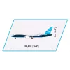 Building set Cobi Boeing 737-8 — 340 pieces, recommended age 7+, blue and white