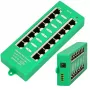 Extralink Gigabit PoE Injector 8 Port Active, 8 ports Gigabit 802.3at/af, Mode A