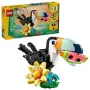 Construction Toy LEGO Creator 3-in-1 Wild Animals Tropical Toucan set 31173