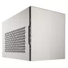 Mini-ITX case SILVERSTONE SST-SG15S, silver aluminum compact chassis