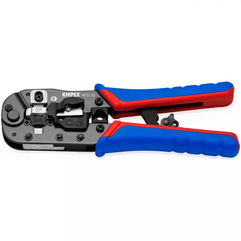 Knipex 97 51 13 cable crimper Crimping tool Black, Blue, Red