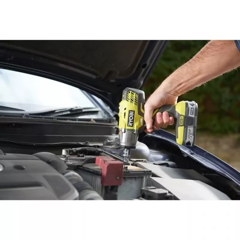 Ryobi R18IW3 power screwdriver/impact driver 1/2 One+ 18V 2,0Ah Black, Green