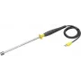 Fluke SureGrip - Test probe - Black - Silver - Yellow - Stainless Steel - PVC - 1 m - 60 V (2098723)