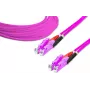 Lightwin High Quality Duplex LWL Patch Cable - MM OM4 - LSH - LSH (LDP-50 LSH-LSH 1.0 OM4)