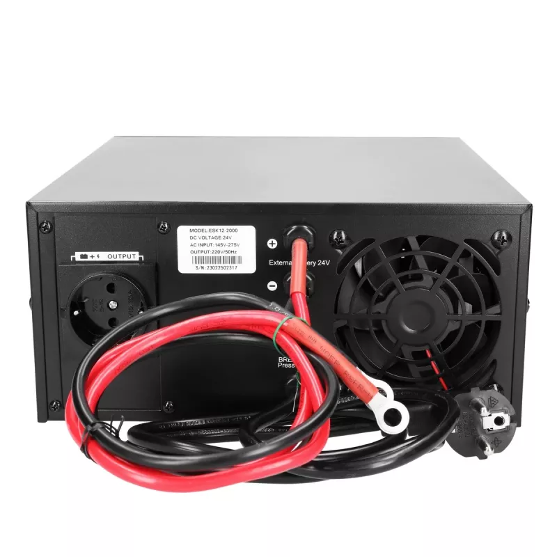 Power inverter Extralink Piorun 1500VA 1200W 24V DC