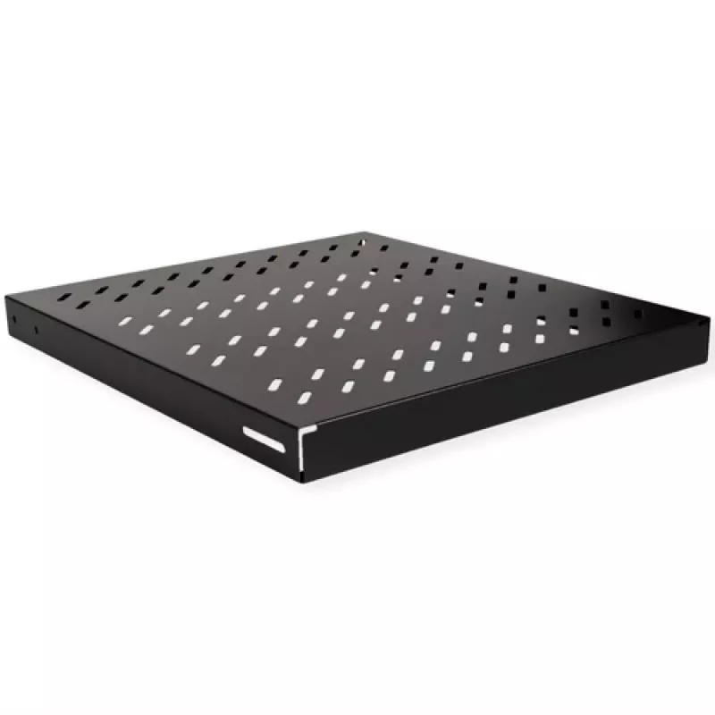 Rack shelf ROLINE 19-inch 1U 500mm 50kg black