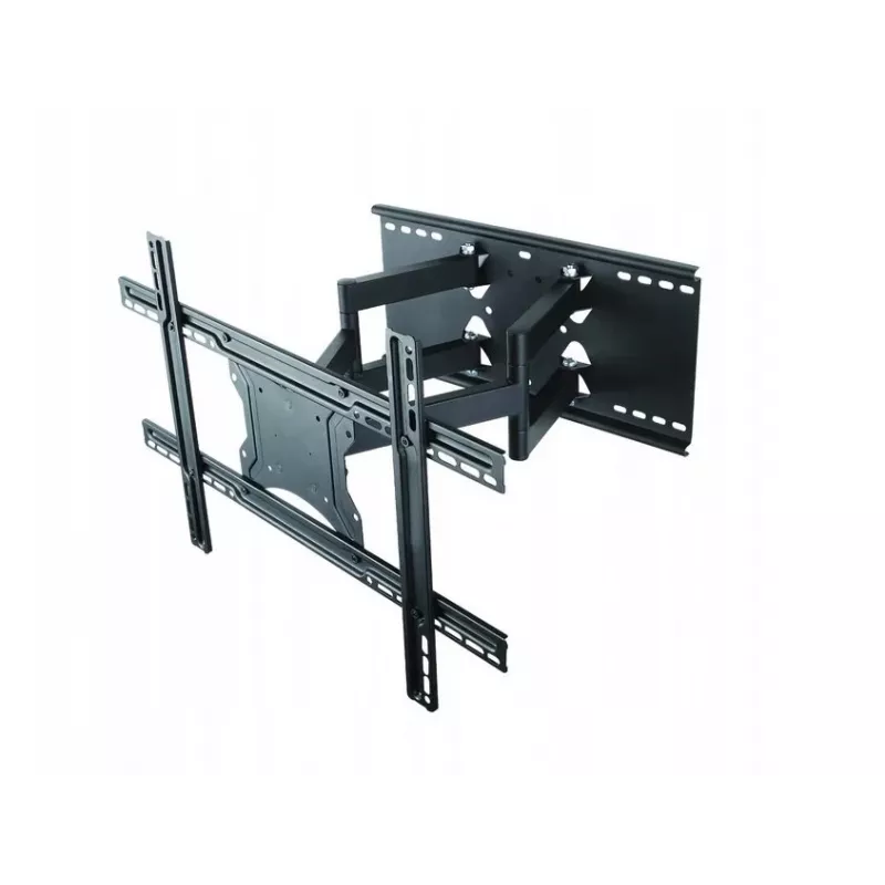 Wall mount ART AR-87 for 40 inch–80 inch screens, 60 kg capacity, VESA up to 600×400, tilt 12°, swivel 45°, extend 5.6–45.8 cm