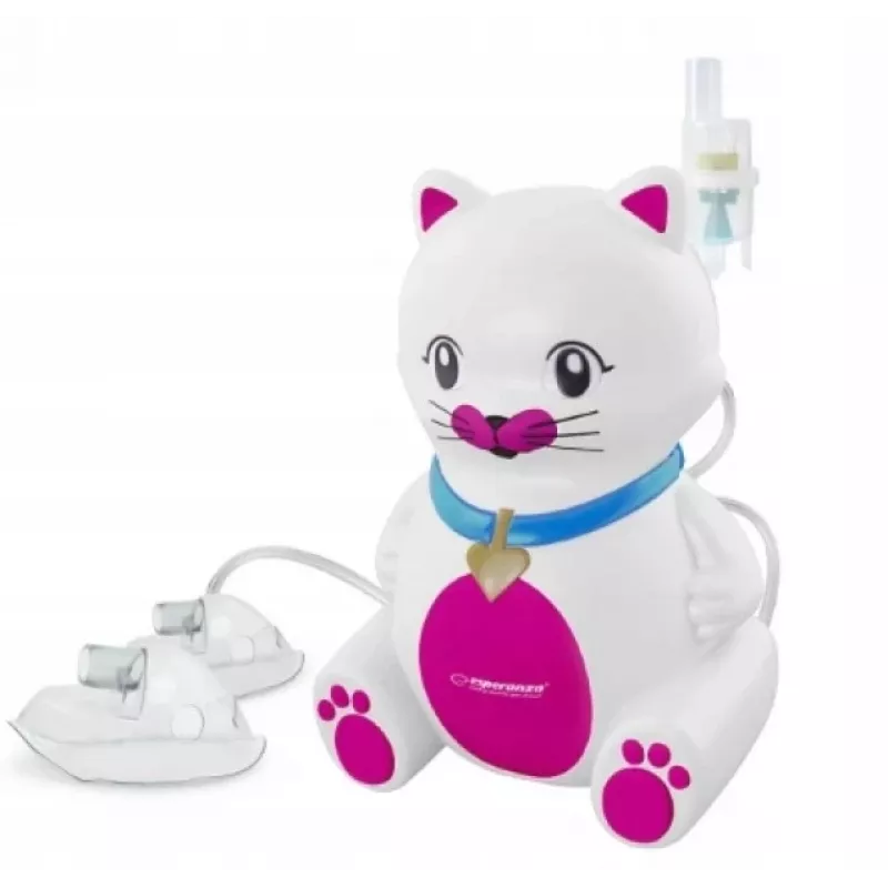 Tabletop mesh nebulizer ESPERANZA ECN003 — 8 L/min airflow, 0.4 mL/min nebulisation, 10 mL max fill, AC 220V