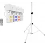 Stage LED light set EUROLITE KLS-180 White with BS-2 speaker stands, white