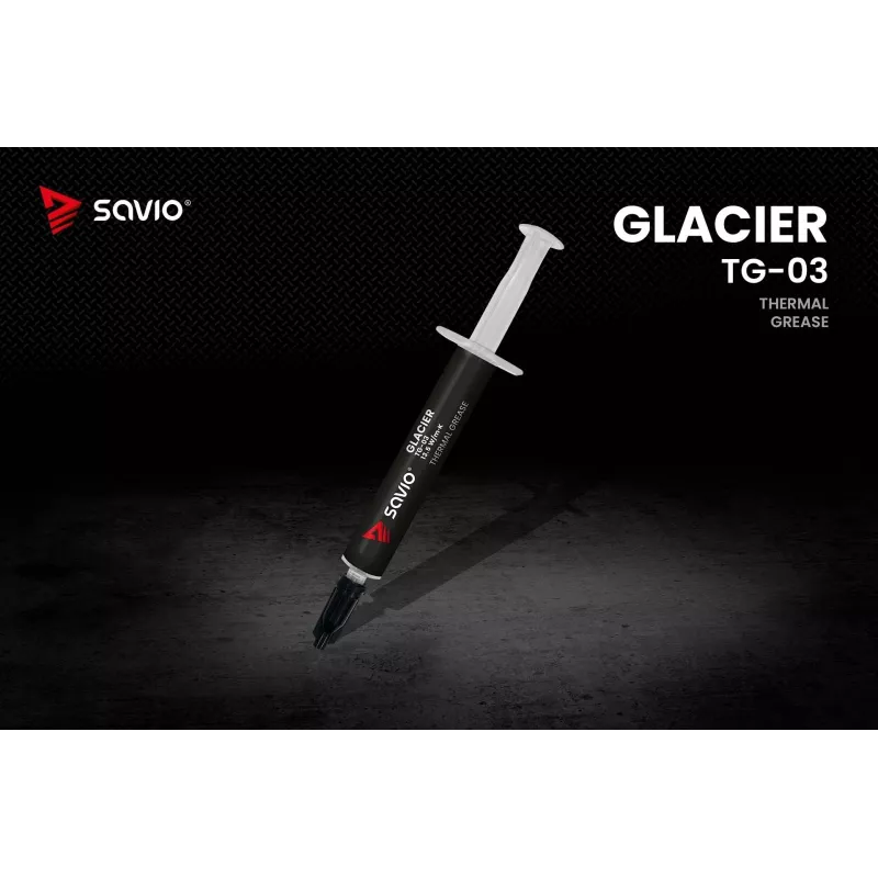 Thermal paste SAVIO TG-03 13.5 W/m·K, 2 g — thermal interface compound