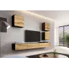 Cama TV stand VIGO 140 30/140/40 black/wotan oak