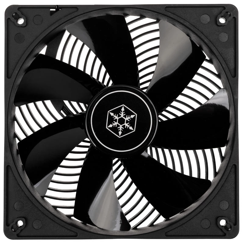 Cooling fan SILVERSTONE SST-AP140I 140 mm, black, noise 30.1 dB
