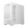 PC Midi Tower case DeepCool CG380 3F WH — White, 235×437×451 mm, supports 2.5 inch/3.5 inch, bottom PSU, 3x 120 mm fans installed