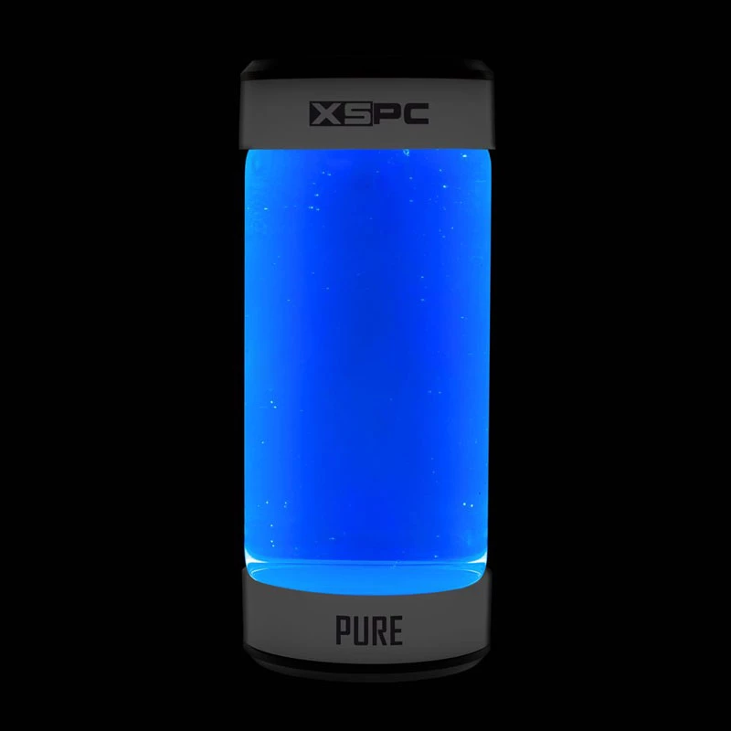 XSPC Pure Coolant 1 L — blue UV cooling liquid for PC water cooling systems