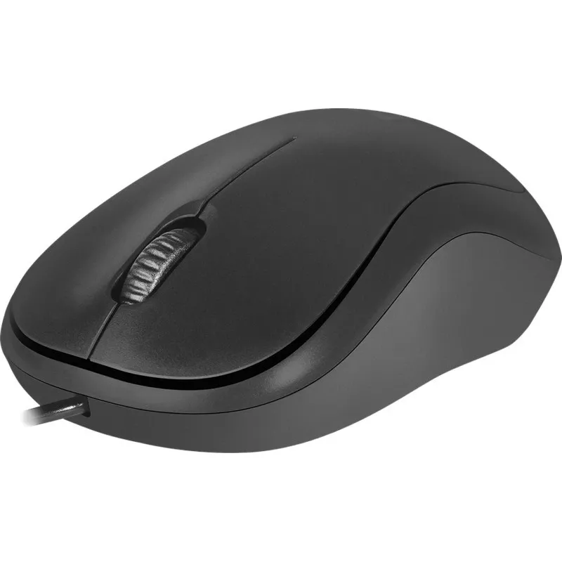 Wired optical mouse DEFENDER PATCH MS-759 USB Type-A, ambidextrous, 1000 DPI, black