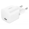 Charger Belkin BoostCharge 25W USB-C PD (Indoor AC) White — for portable gaming consoles, smartphones, tablets