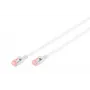 Network Cable Digitus CAT 6 U/FTP Slim patch cord RJ-45 Cat6 2m Grey