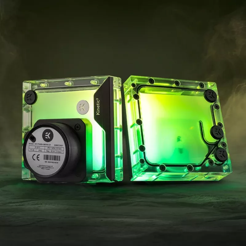 Pump Reservoir Combo ek water blocks EK-Quantum Kinetic3 FLT D5 PWM 120mm D-RGB