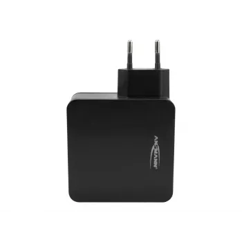 ANSMANN 247PD - Power Supply - 45 Watt - 4700 mA - PD, QC 3.0 - 2 Output Ports (USB, USB-C) - Black (1001-0095)