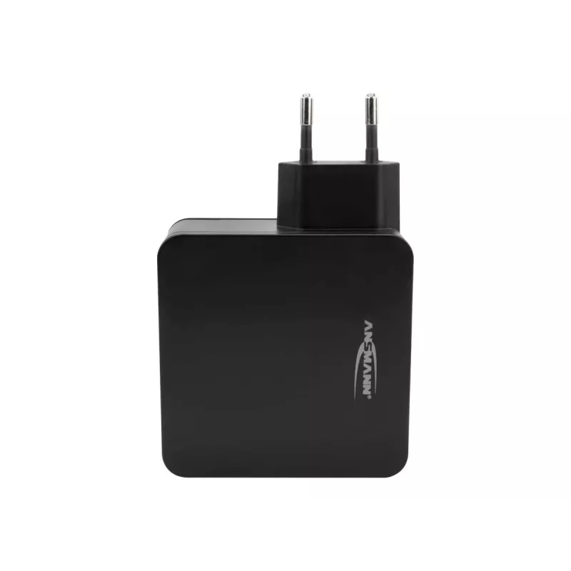 ANSMANN 247PD - Power Supply - 45 Watt - 4700 mA - PD, QC 3.0 - 2 Output Ports (USB, USB-C) - Black (1001-0095)