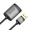 Vention USB External Sound Card 0.15M Gray Metal Type