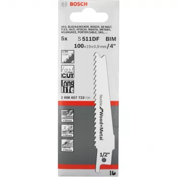 Bosch 2 608 657 723 jigsaw/scroll saw/reciprocating saw blade