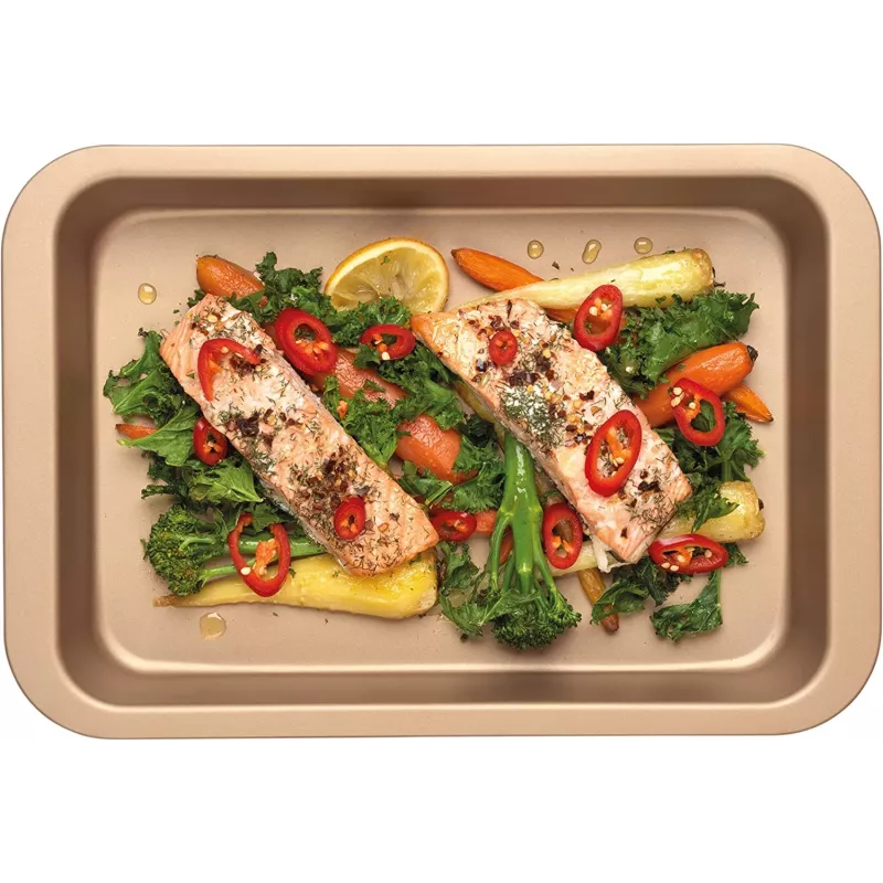 Roaster Russell Hobbs RH01689GEU7 36 cm gold - oven roasting pan